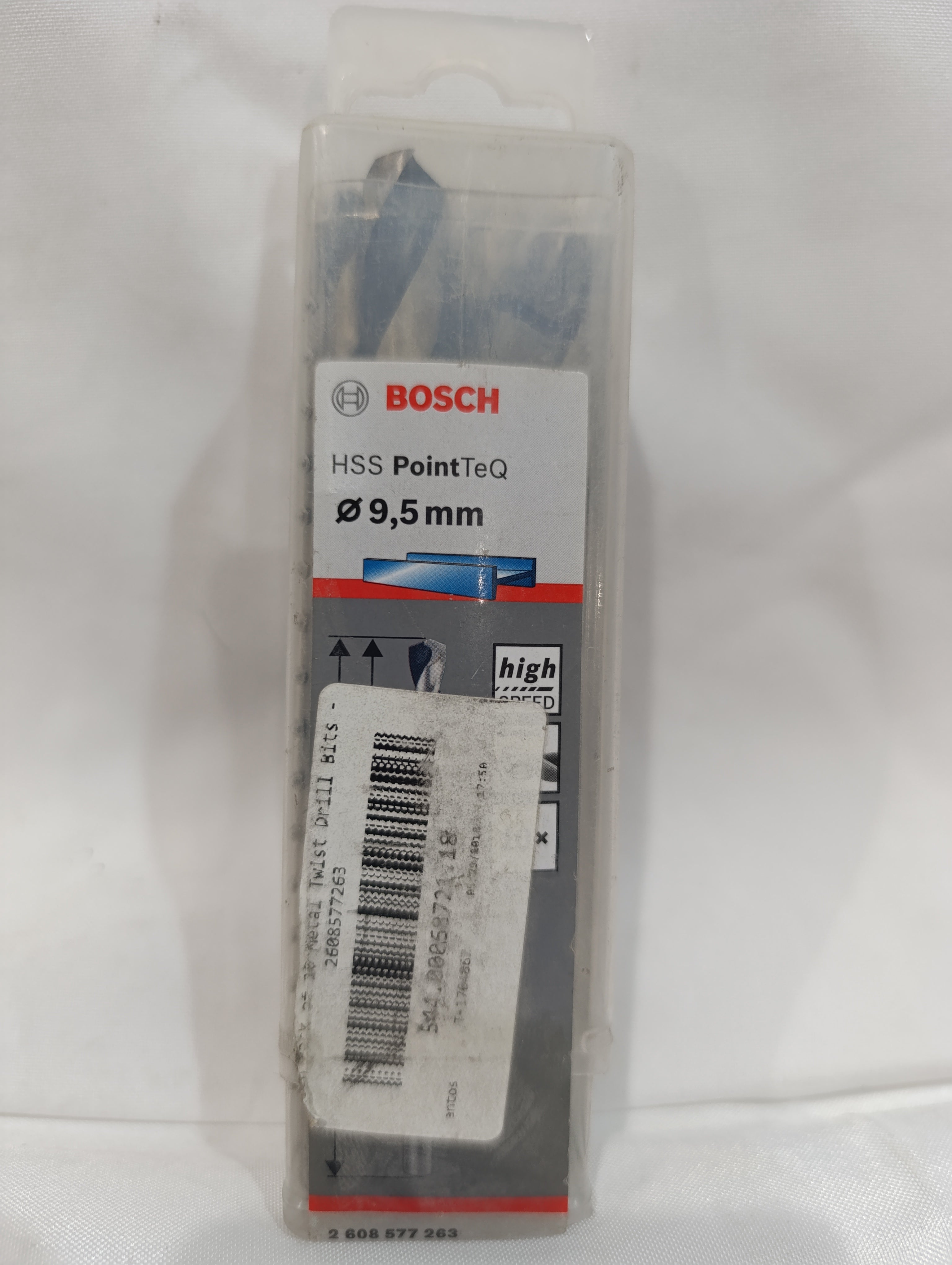 BOSCH HSS-point TeQ Metal drill bits 9.5mm 10 X