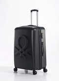 United Colors of Benetton Ultra Logo Black Trolley Luggage 14BNT700