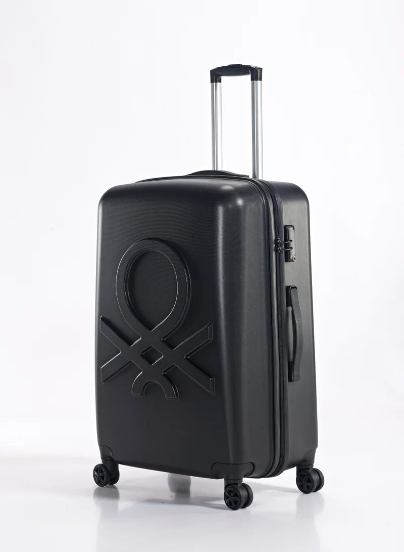 United Colors of Benetton Ultra Logo Black Trolley Luggage 14BNT700