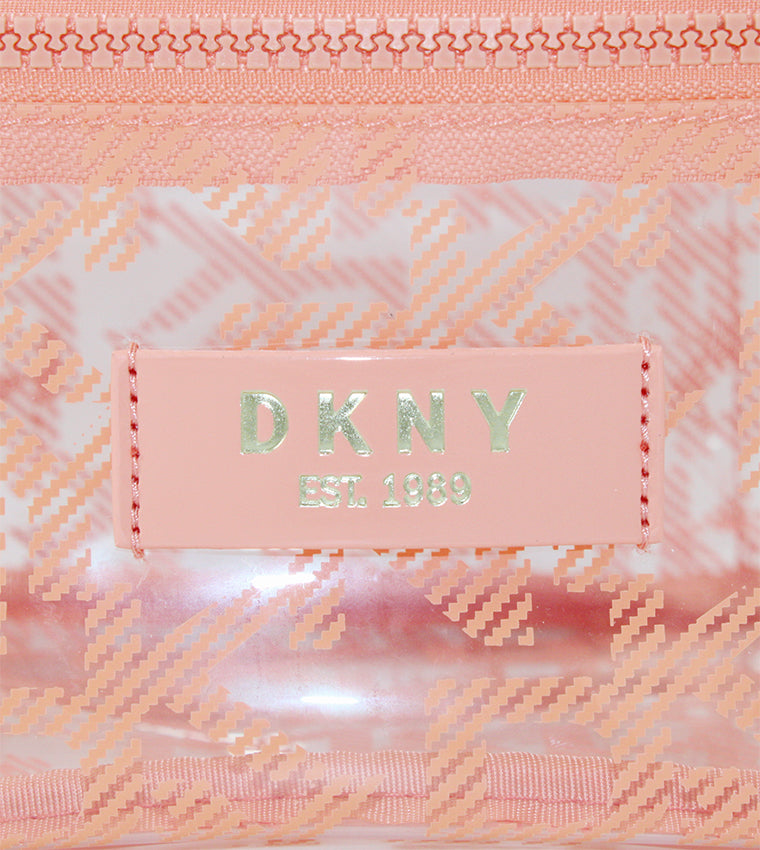 DKNY Lucid Dream Traincase orange Lace Storage Bag Cosmetic Bag
