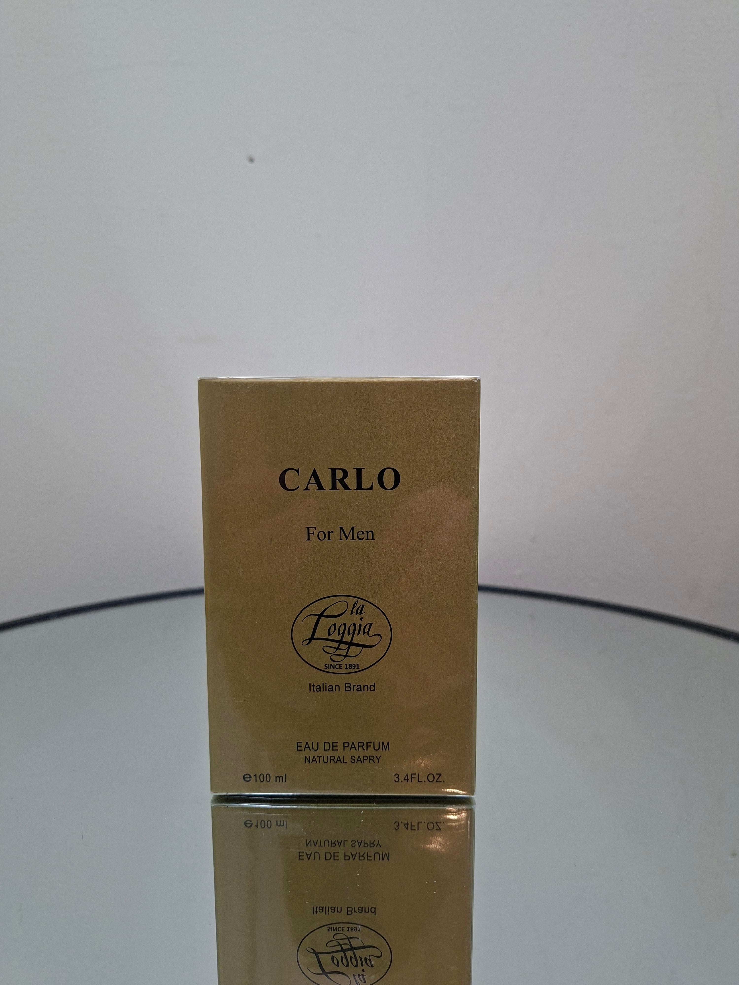 Carlo For Men by La Loggia – 100ml Eau De Parfum