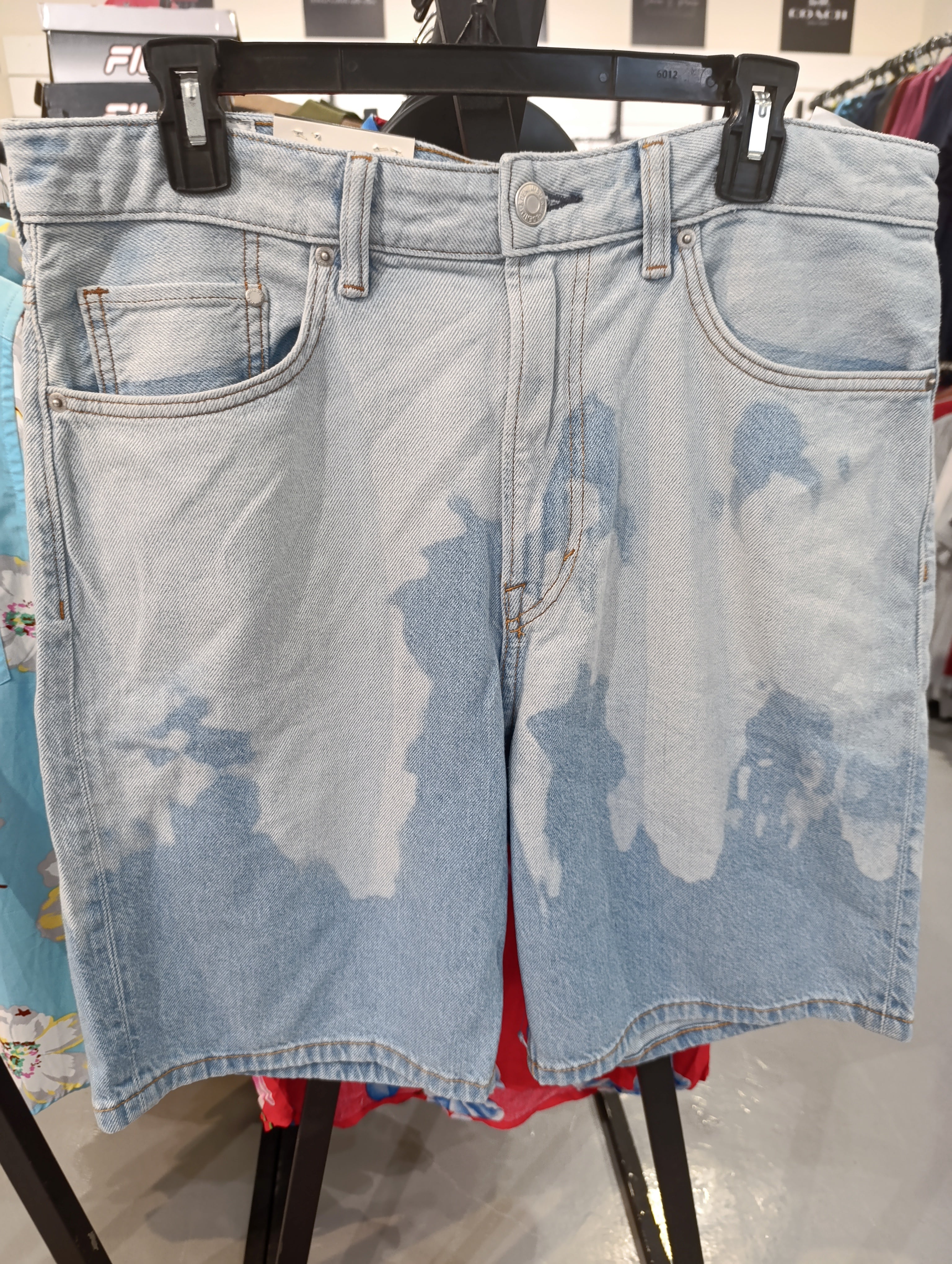 Light Blue Denim Shorts - HM