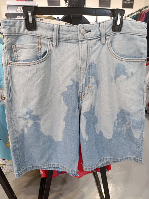 Light Blue Denim Shorts - HM