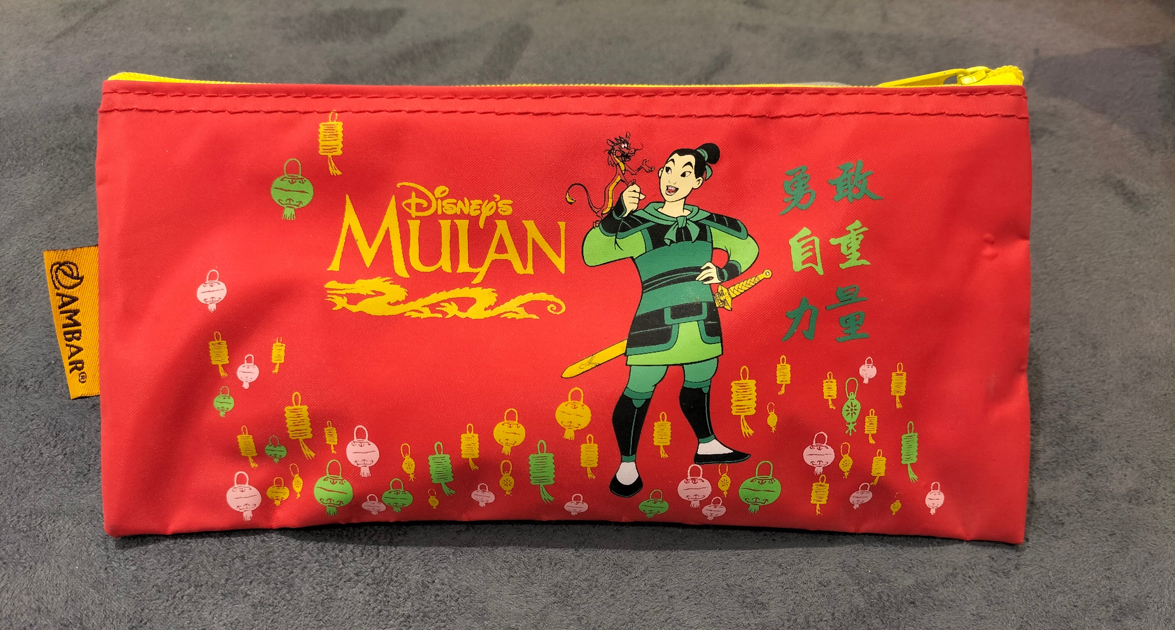 Ambar Bolsa Pencil Case Mulan