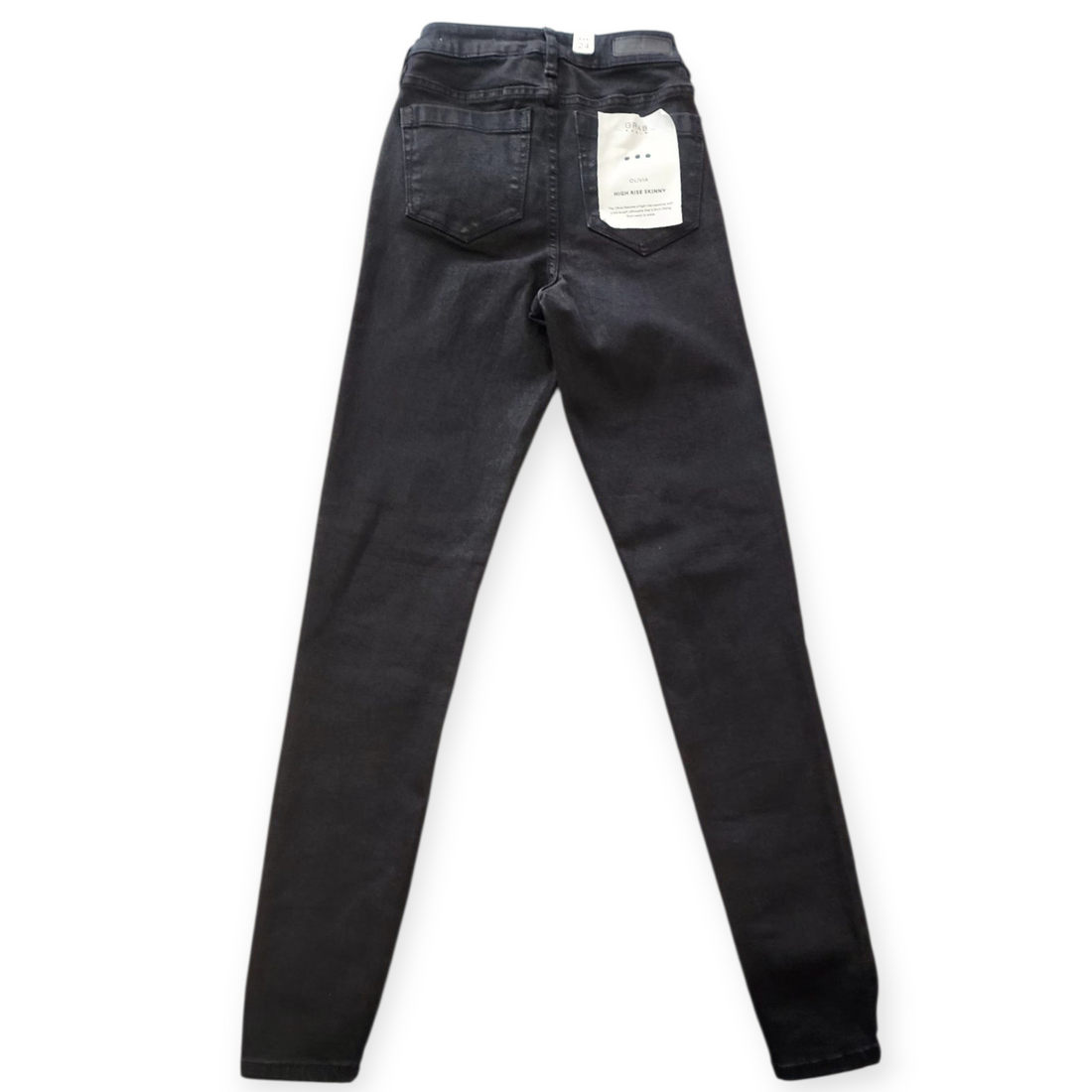 بنطلون جينز نسائي أسود من GRAB DENIM