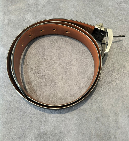 Black Leather Belt