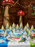 Smurfs 8Pcs Party Hats - Party Supplies