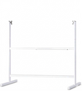 White Rolling Whiteboard - Stand Only