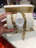 ANNE KLEIN WATCH SET