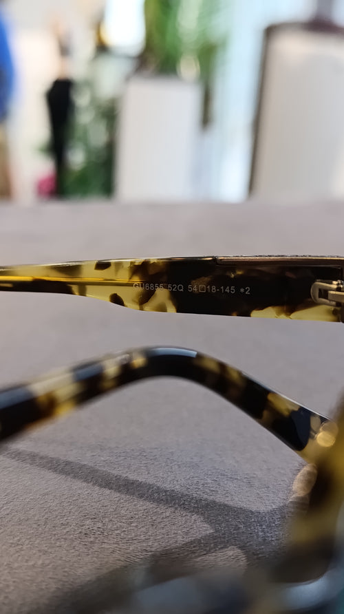 Guess Tortoise Frame Mirrored Sunglasses