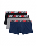 Three-pack of all-over logo waist boxers