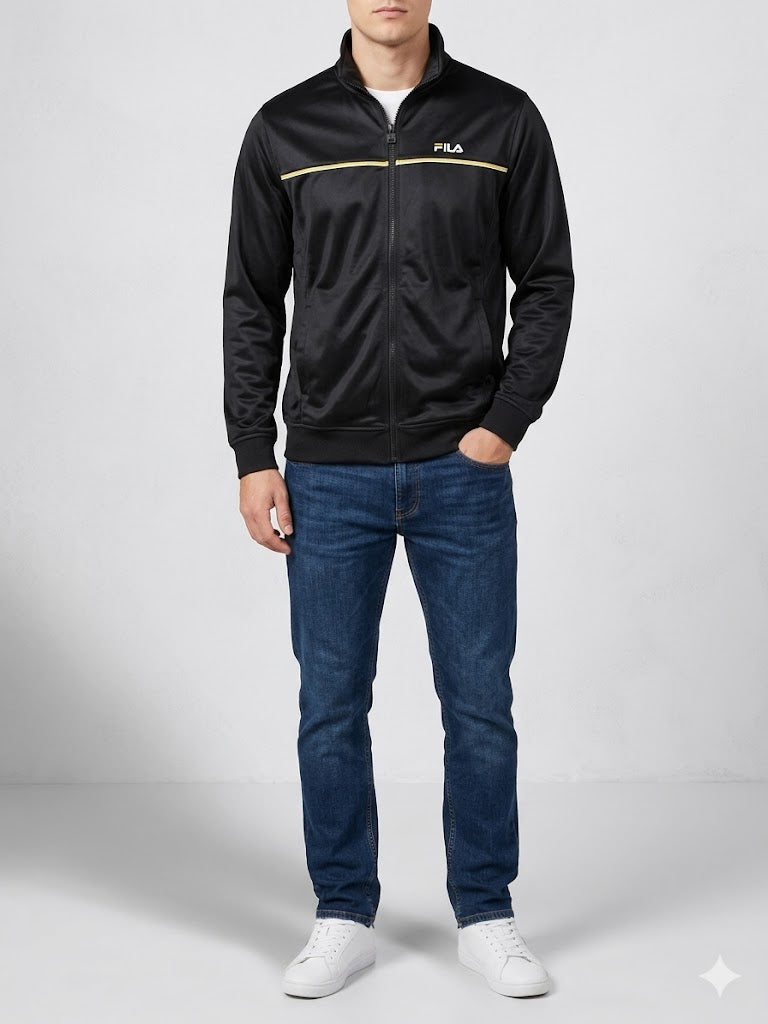 Fila Men's Karik Jacket 'Black Variant' - (SM13B548-001)