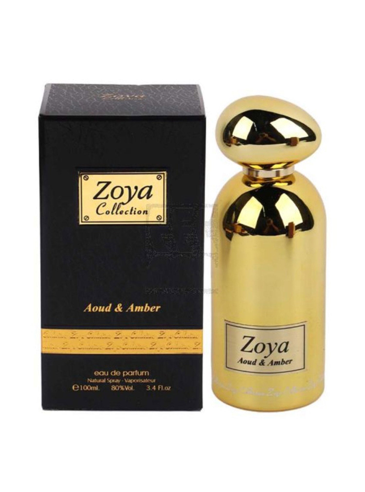 Zoya Signature Collection Aoud & Amber Eau De Parfum for Unisex 100ml