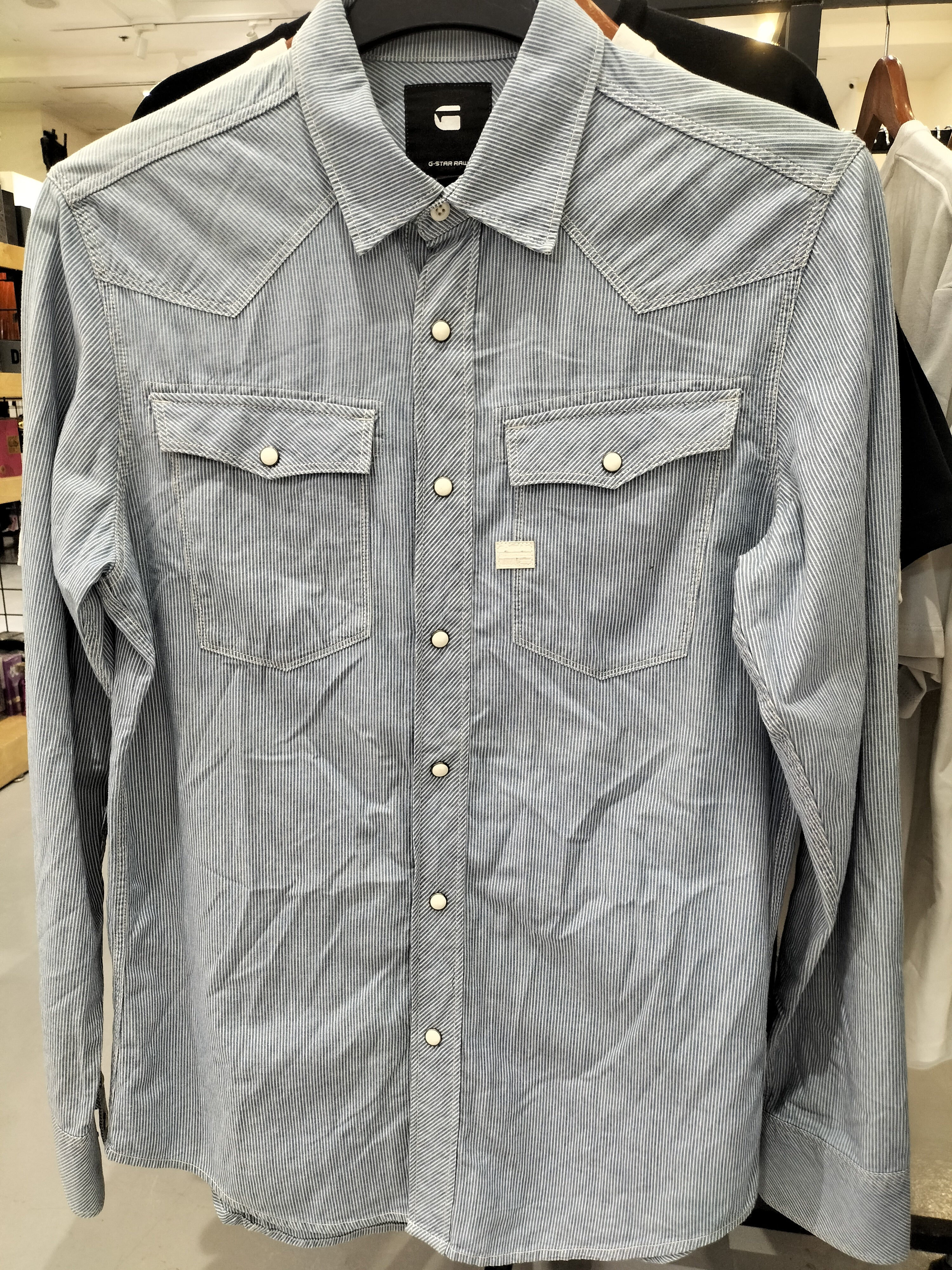 G-Star Raw Hick Stripe Men - 3301 Shirt