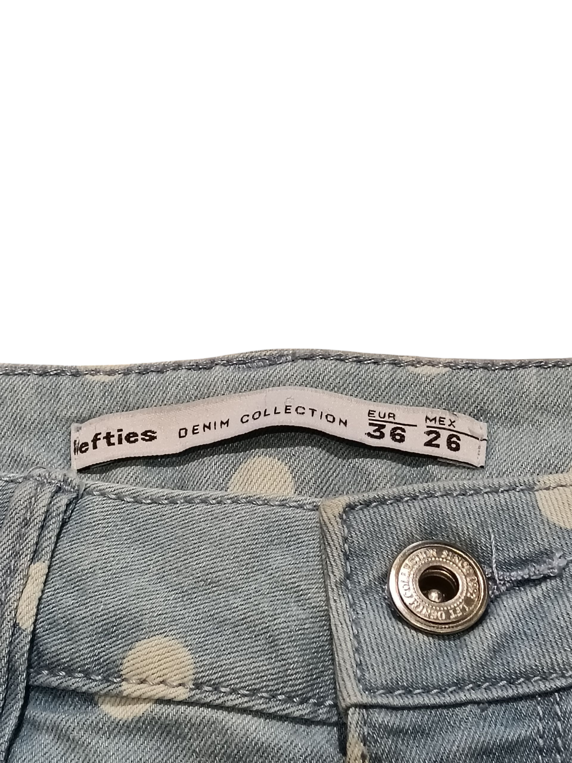 efties DENIM COLLECTION Women's jeans shorts are cyan