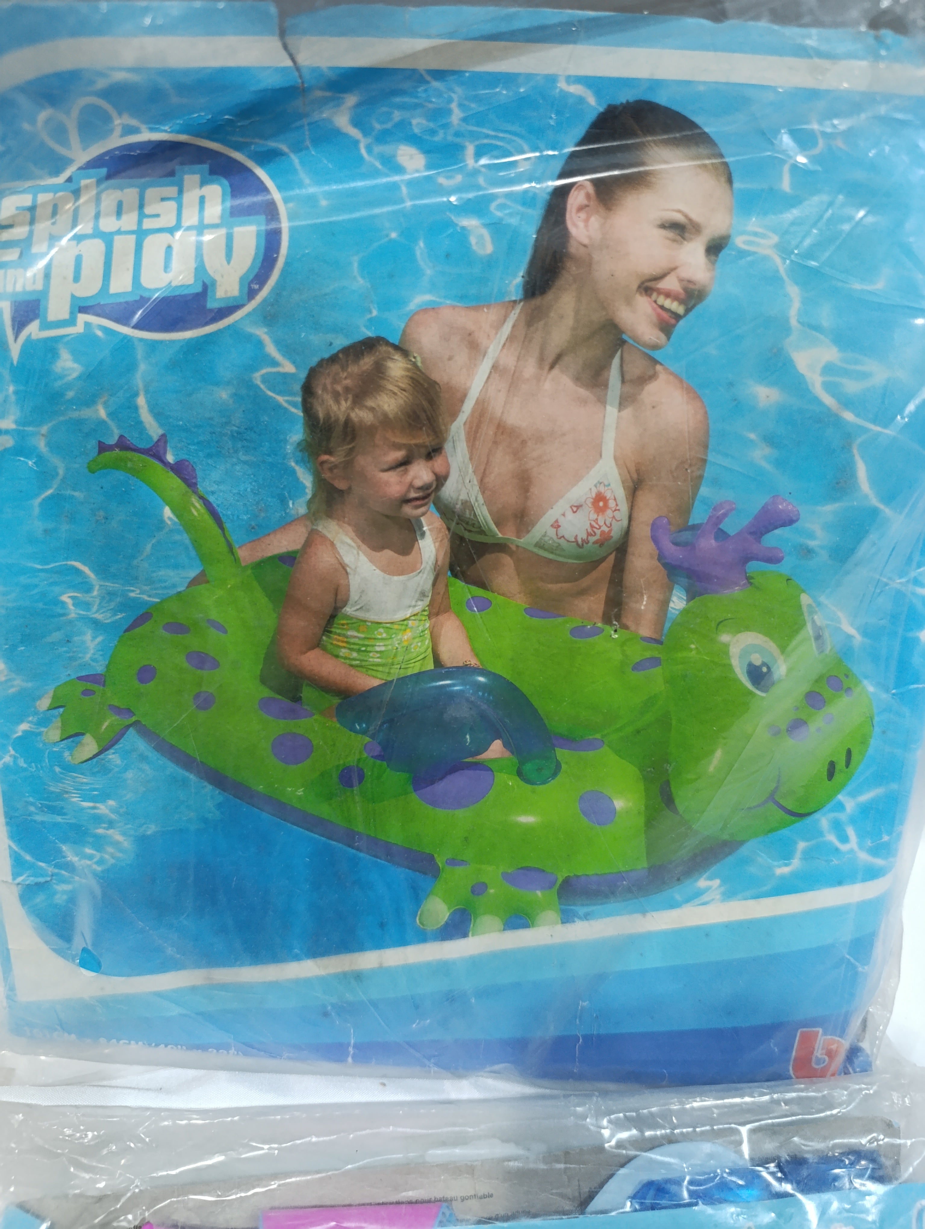 Splash and play. Bote Dragon Inflable Bestway Pileta 101 X 84 Cm