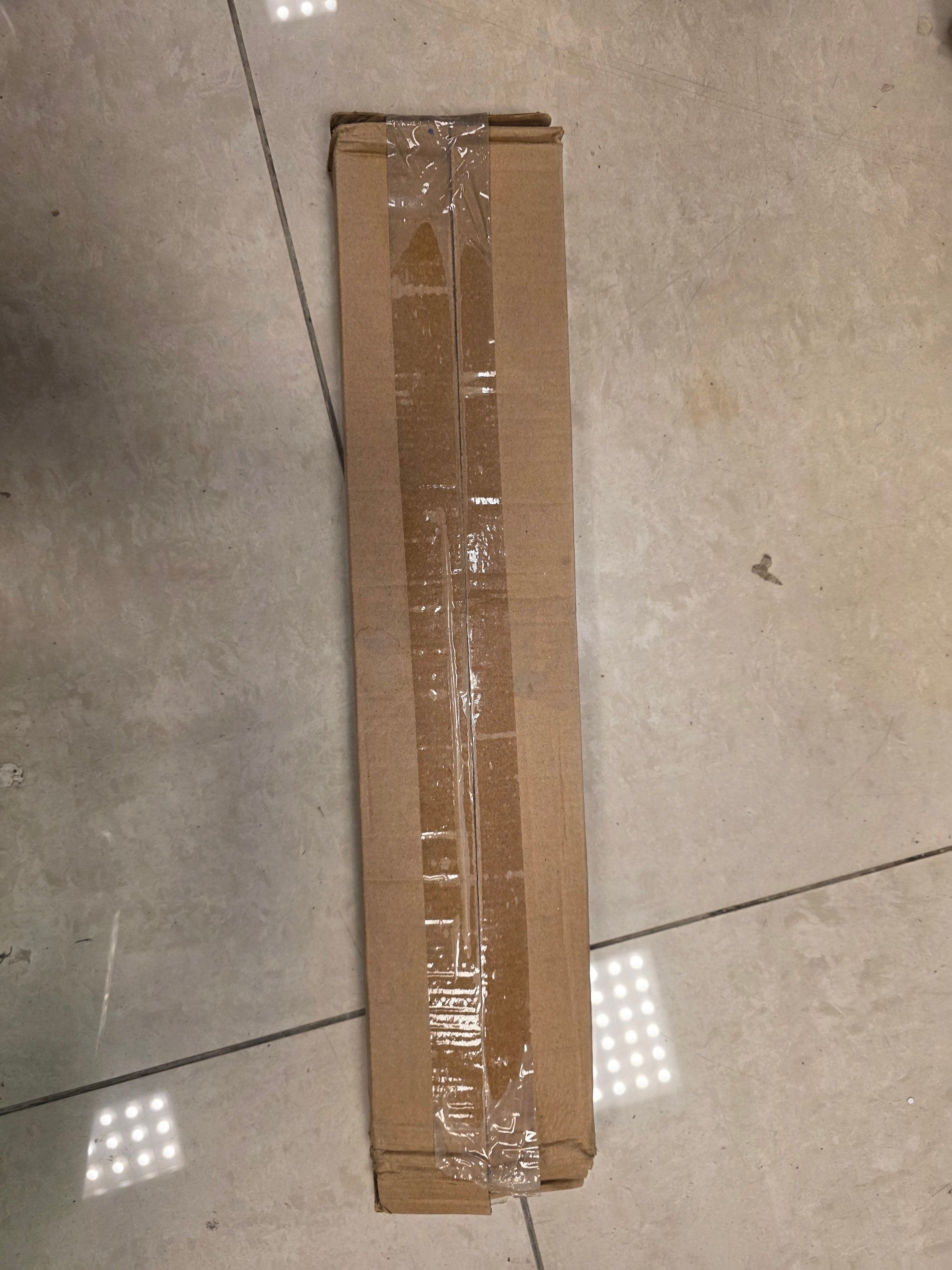 White Decorative Wall Shelf (Damage Box)