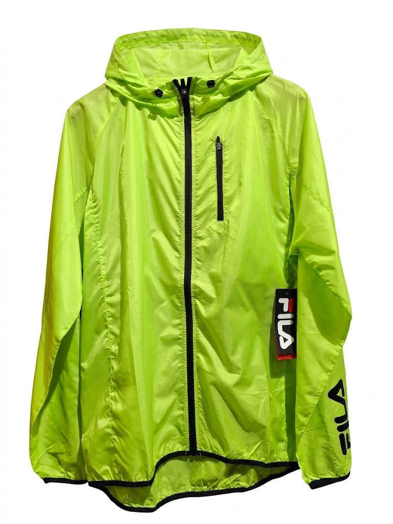 FILA Trail Run Windbreaker 'Neon Lime' - (FM211137-376)