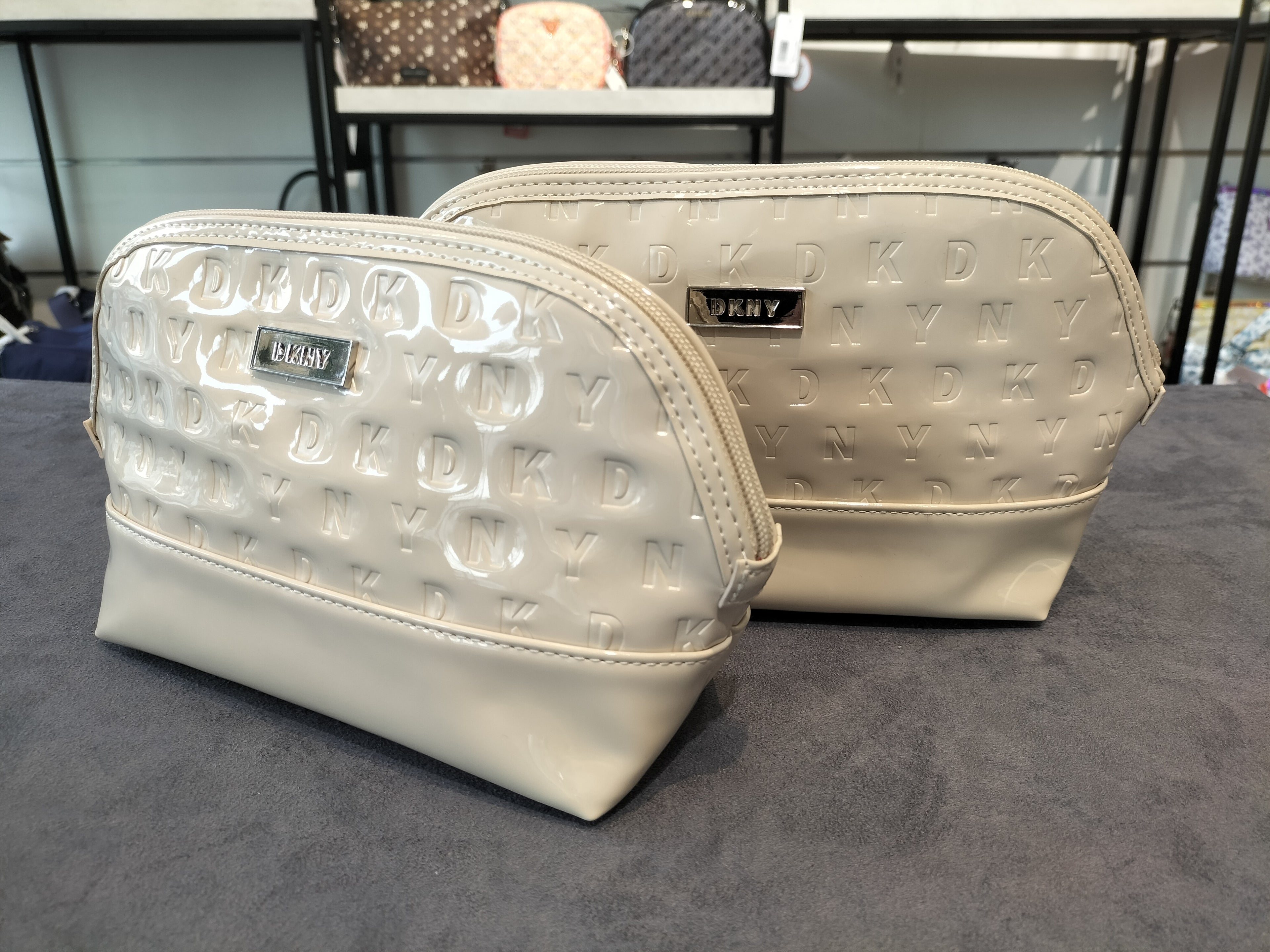 DKNY Signature Embossed Maple Dome Bags (M+L) - DSS30PS3