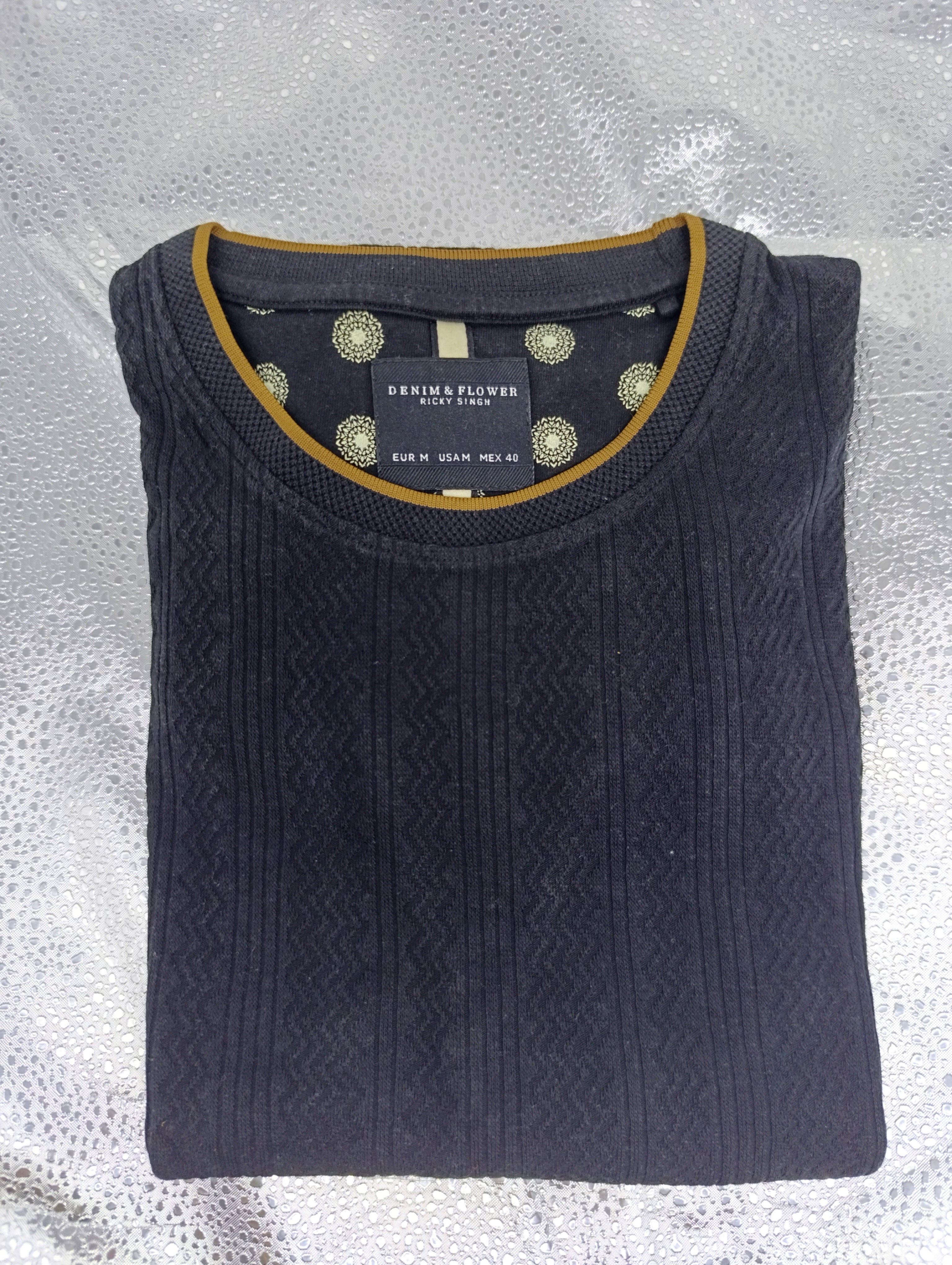 Denim & Flowers Ricky Singh T-shirt Style CKPS