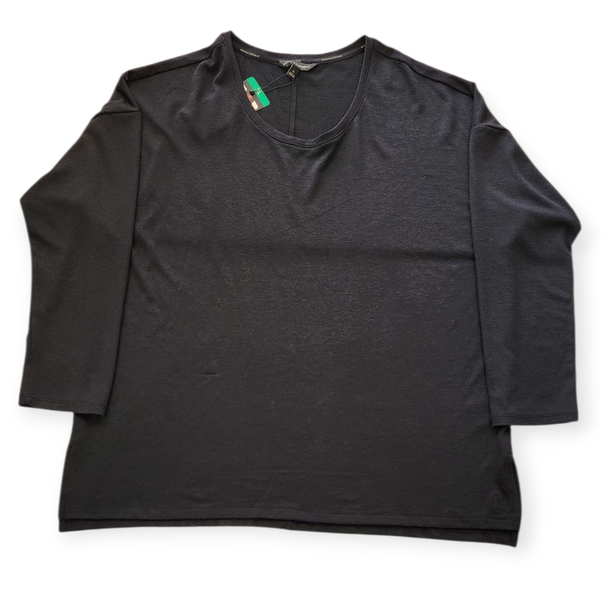 BANANA REPUBLIC BLACK WOMEN'S FULL SLEEVE SWEATER