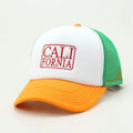 Tri-color California baseball cap
