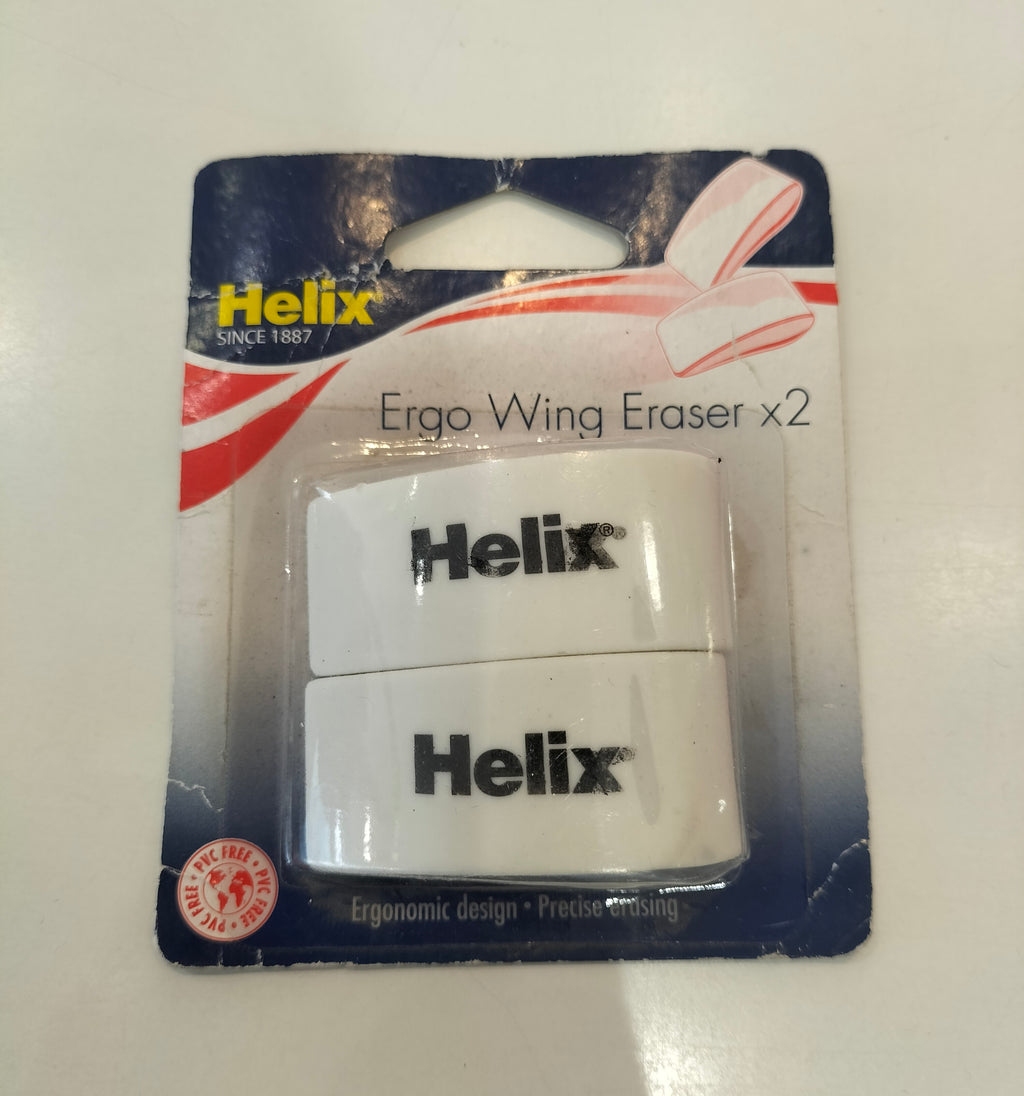 HELIX Ergo Wing Eraser 2x