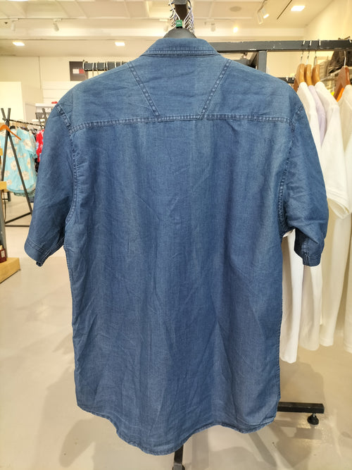 Petrol Jeans Co. Short-Sleeve Denim Shirt