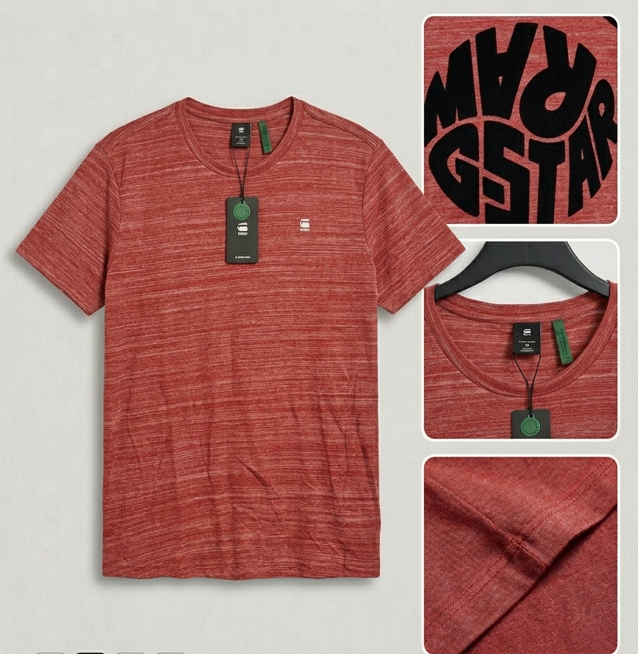 G-Star Raw Men's t-shirt starkon loose R T S/S BURNED RED D15105B140624