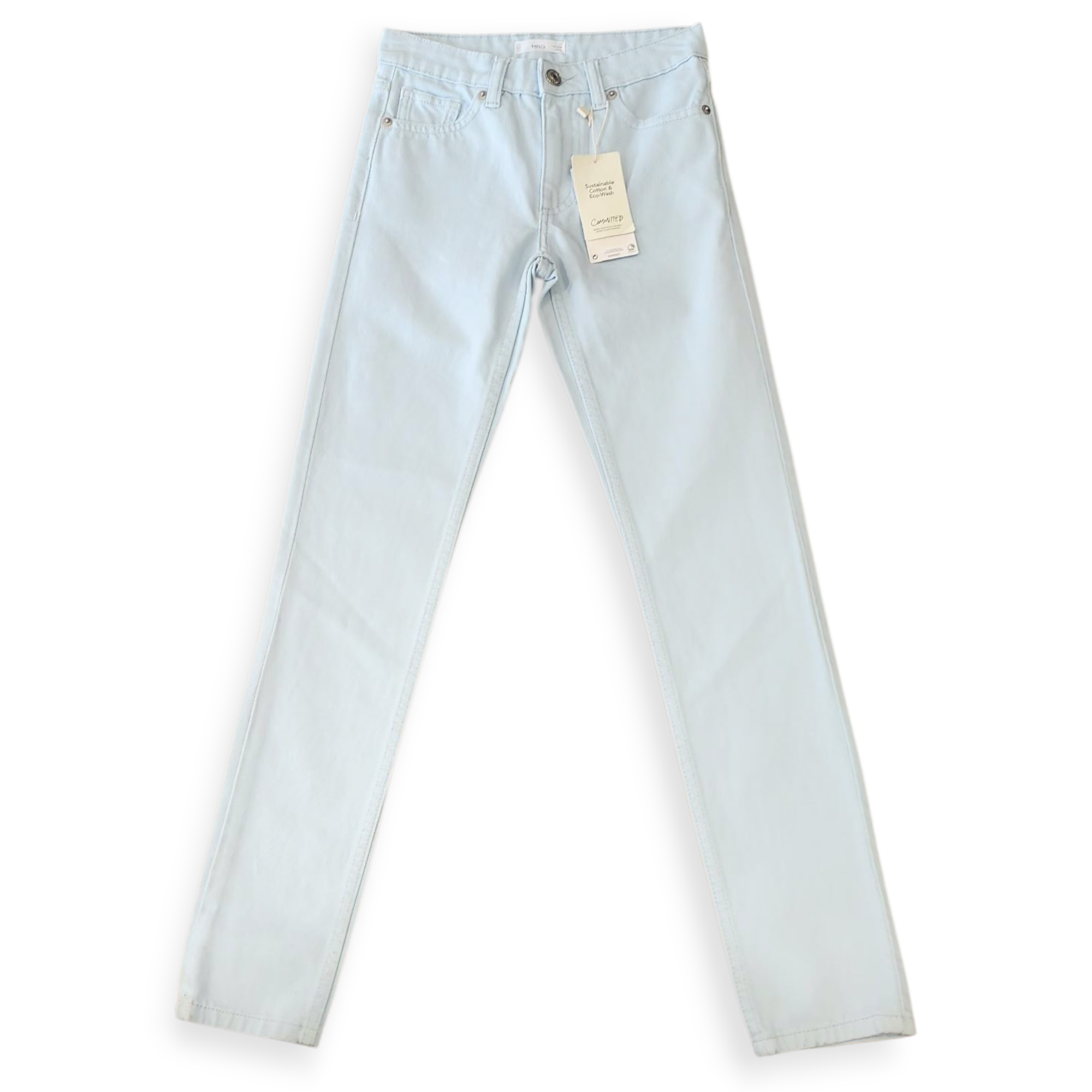 MNG WOMEN'S LIGHT BLUE JEANS