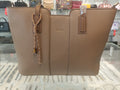 BAGCO Brown Leather Tote Bag
