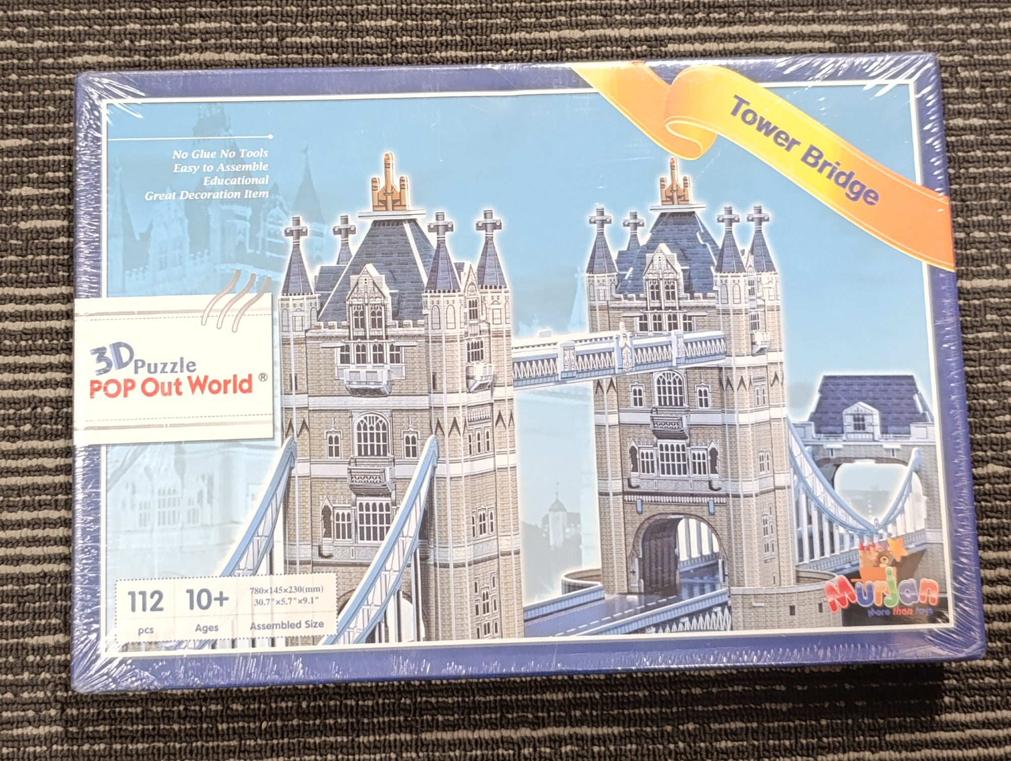 3D puzzle pop out world tower bridge