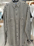 Ralph Lauren Flannel Polo Shirt with Checkered Pattern