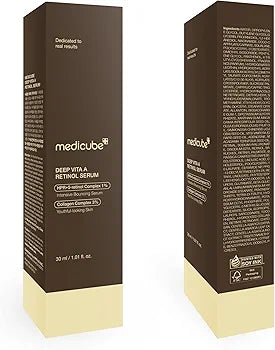 Medicop Deep Revivating Bakuchiol Retinol Facial Serum - 4th Generation Anti-Aging Retinol & Bakuchiol - Targets Fine Lines, Uneven Skin Tone & Blemish Scars -