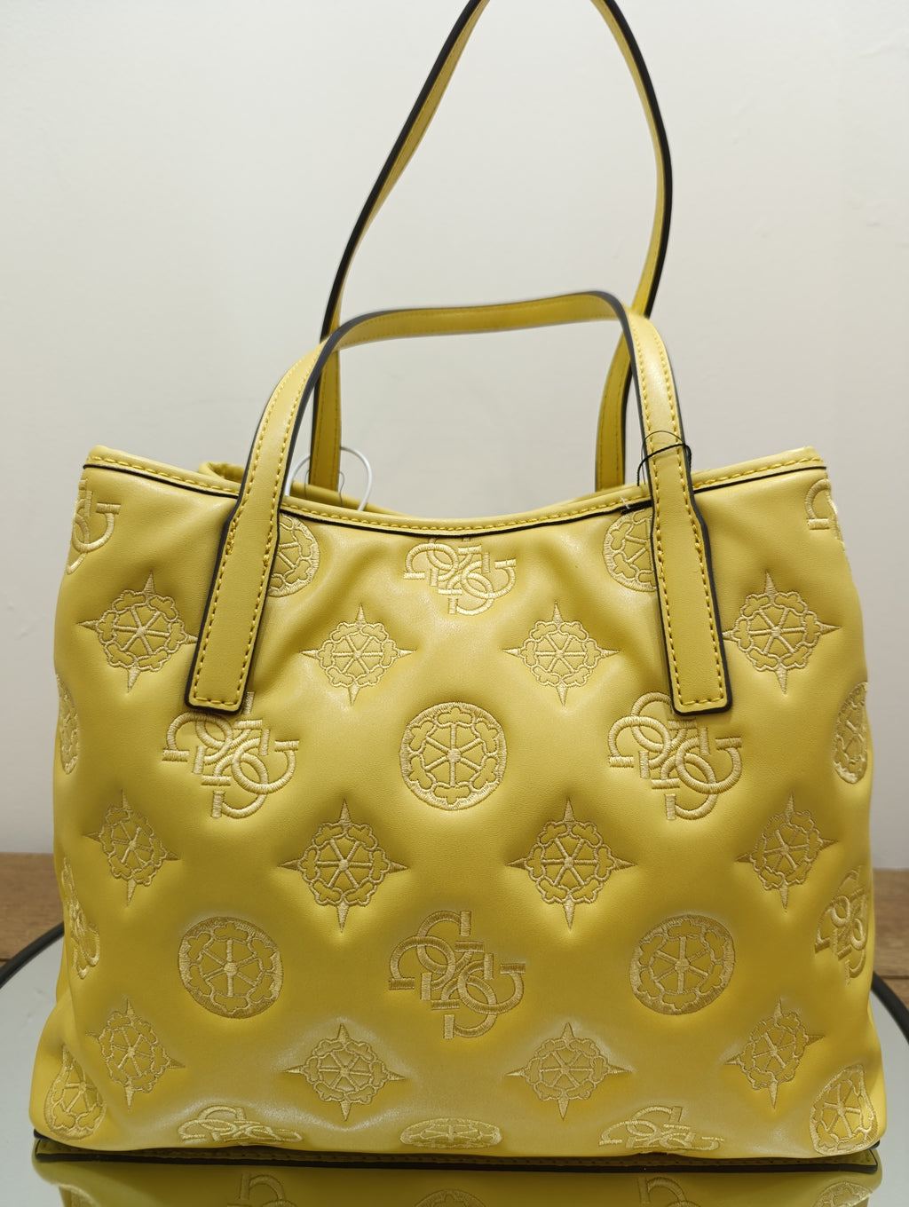 Guess Women's Hand bag -Yellow PE699523