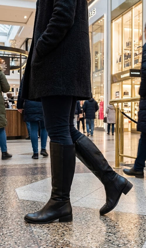 Zazou Knee-High Boots Women's Marley 'Black'