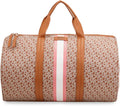 DKNY Signature Stripe duffle maple DO120ST2