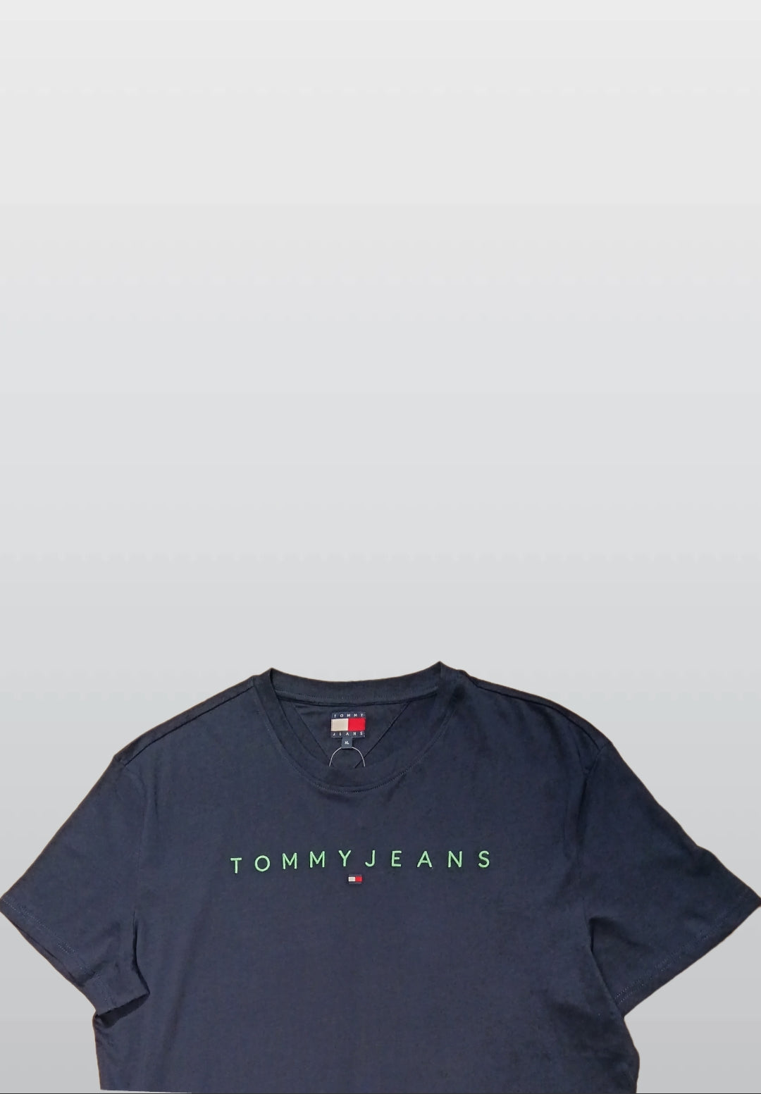 Tommy Jeans Men’s Dark Navy Cotton T-Shirt