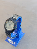 Quartz UNIQUE Mettalic Blue Women Watch