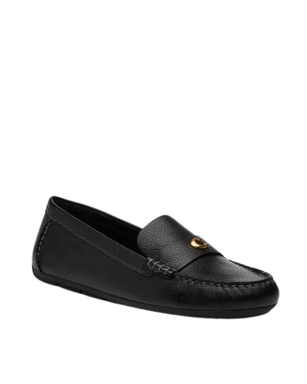 Coach Jocelyn Leather Loafer  Black
