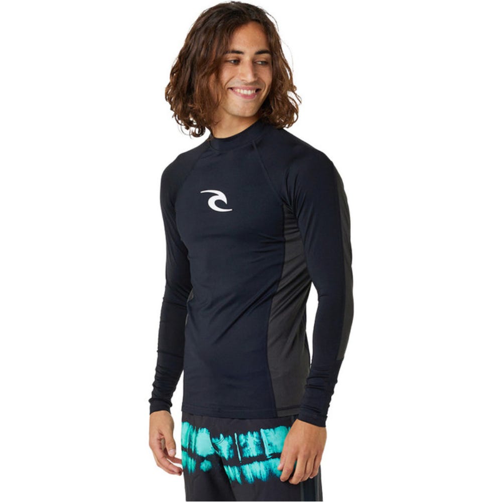 Rip Curl Waves UPF 50+ Performance Long Sleeve Rash - Men