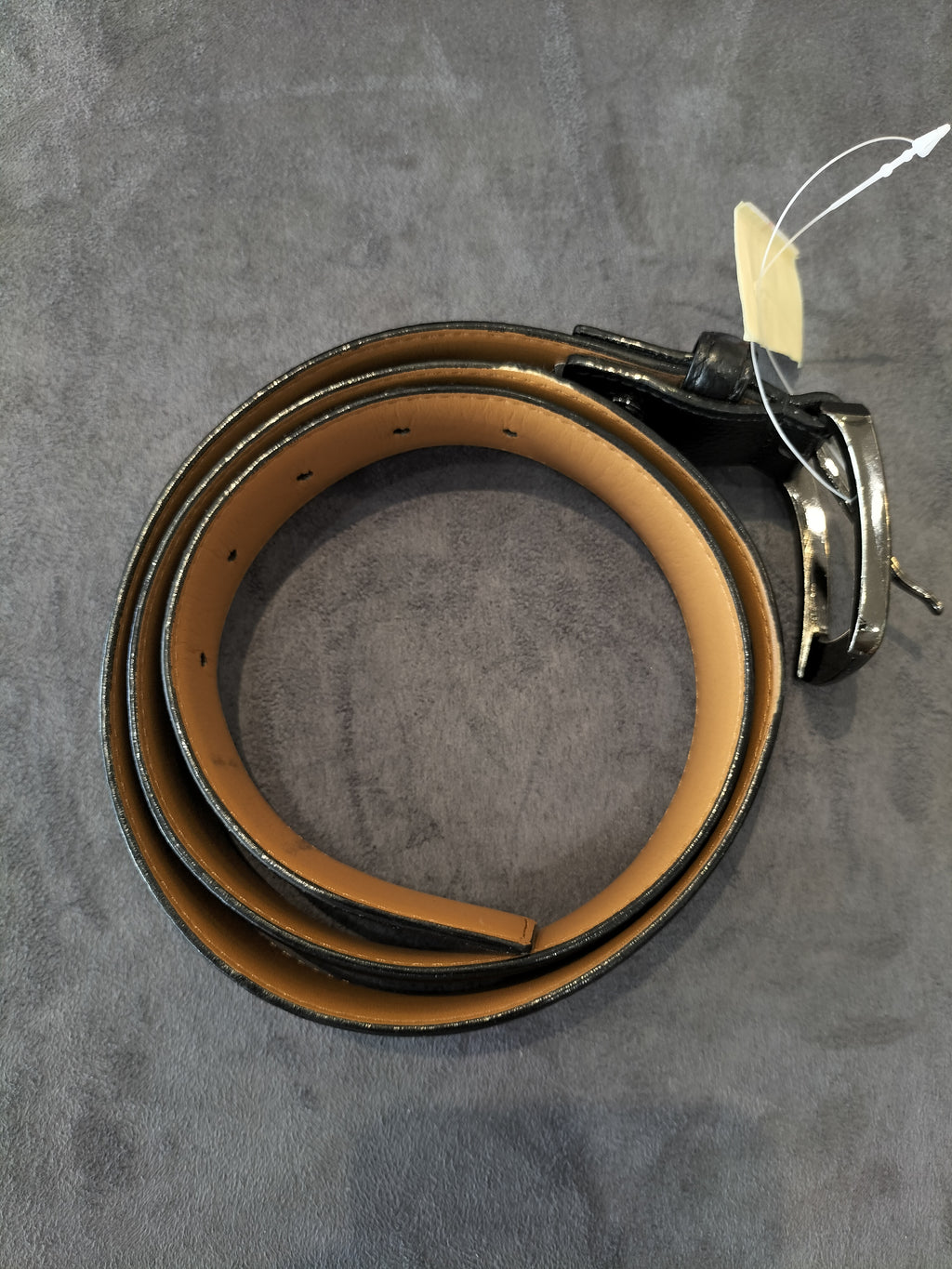 Black Leather Belt 100/115