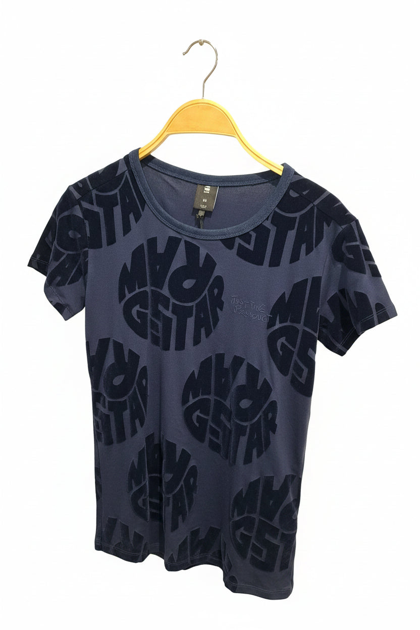 G-Star Raw Graphic 60 R T WMN S/S Women's shirt SARTHO BLUE