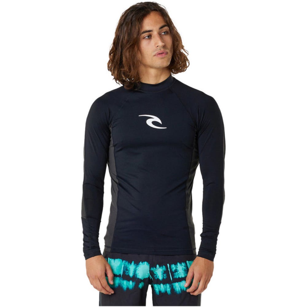 Rip Curl Waves UPF 50+ Performance Long Sleeve Rash - Men