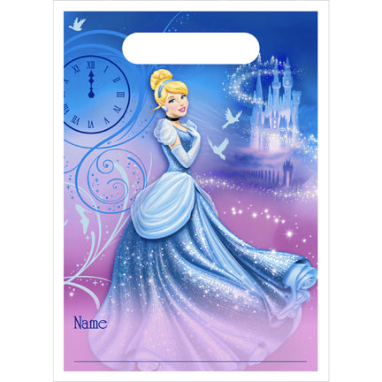 Disney Cinderella 8 Favor Bags - Party Supplies