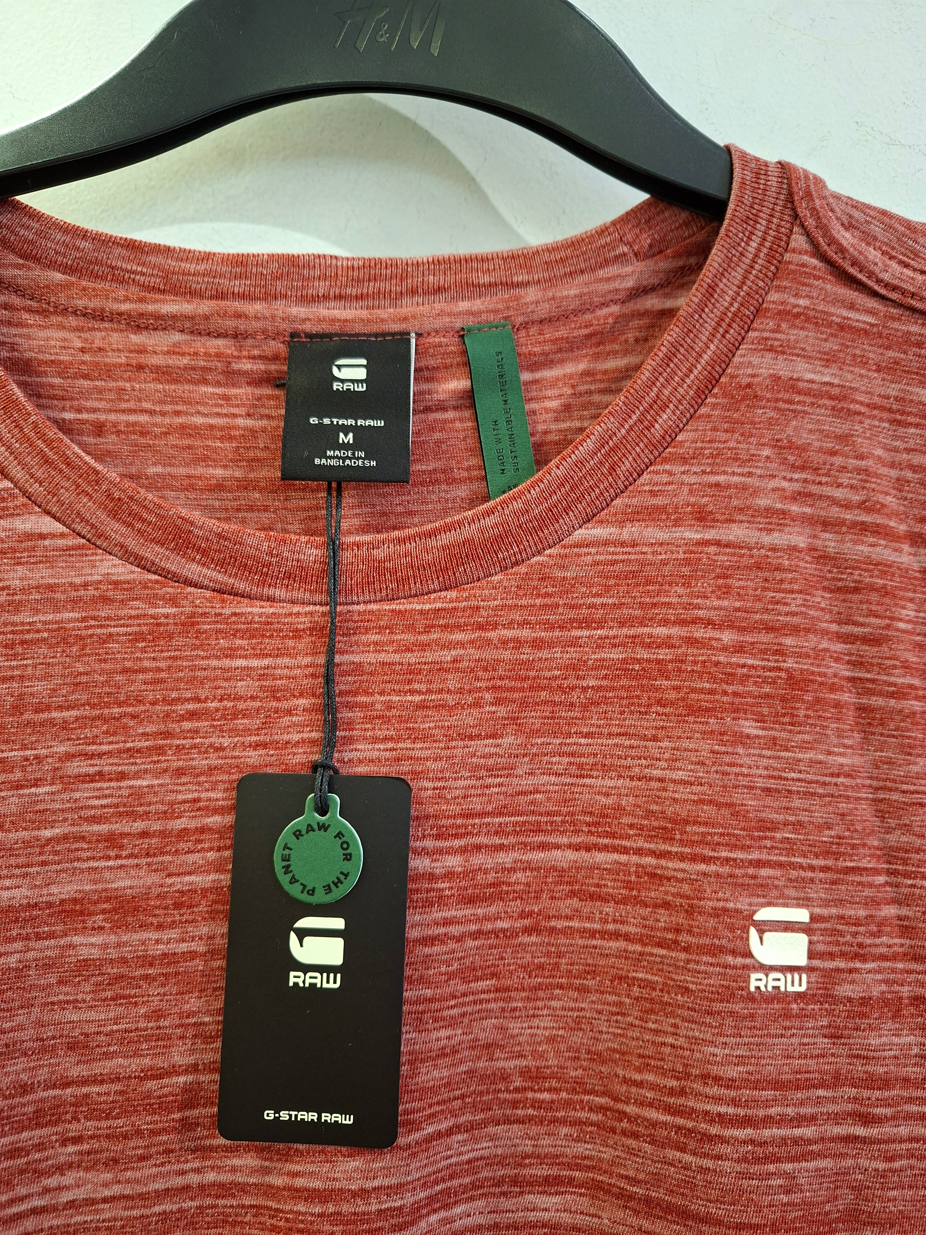 G-Star Raw Men's t-shirt starkon loose R T S/S BURNED RED D15105B140624