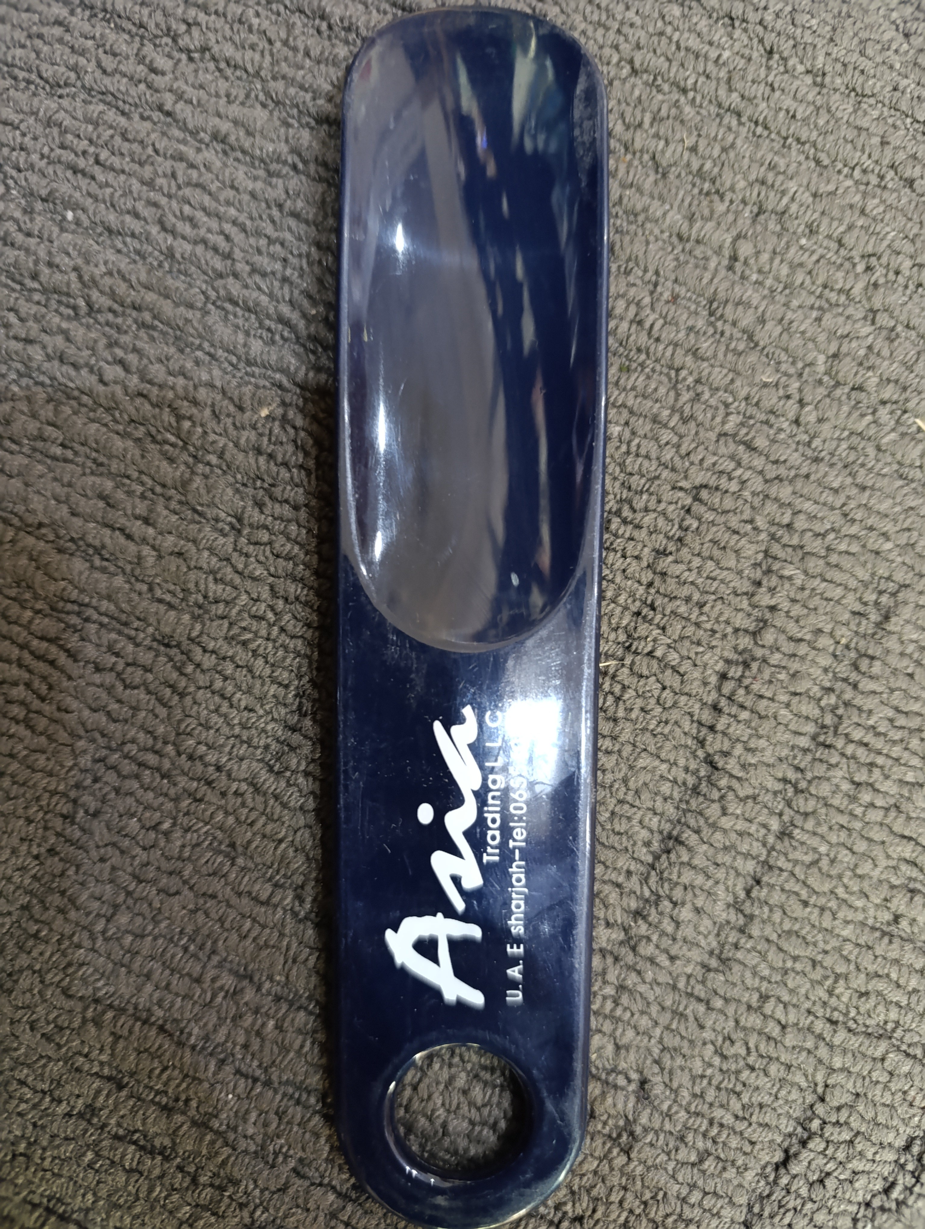 ASIA Shoe Horn: Easy and Comfortable Shoe Wearing Solution navy