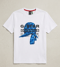 GSTAR RAW graphic 45 R T - أبيض