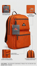 High Sierra Venture Adventure Backpack 18"