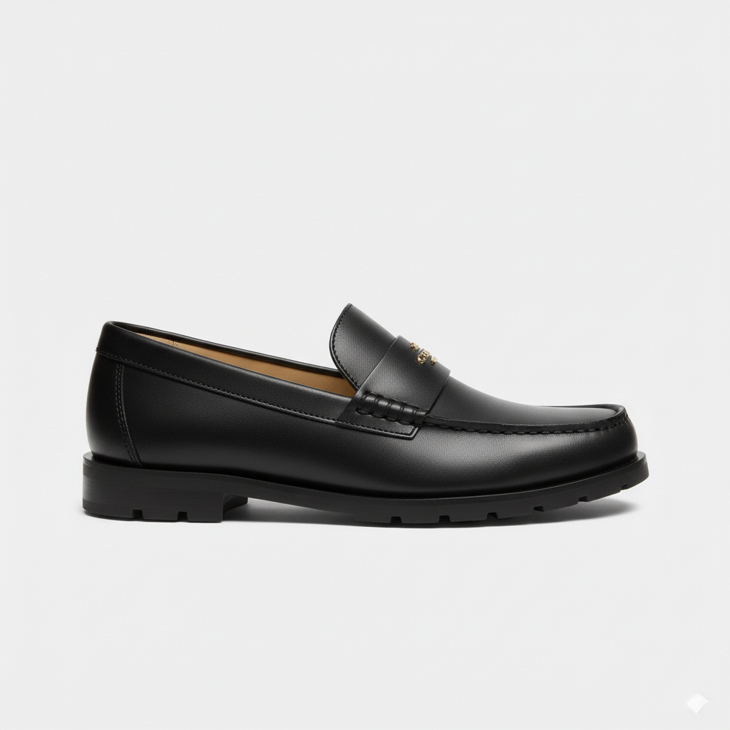 Coach janie loafer black CW673 BLK